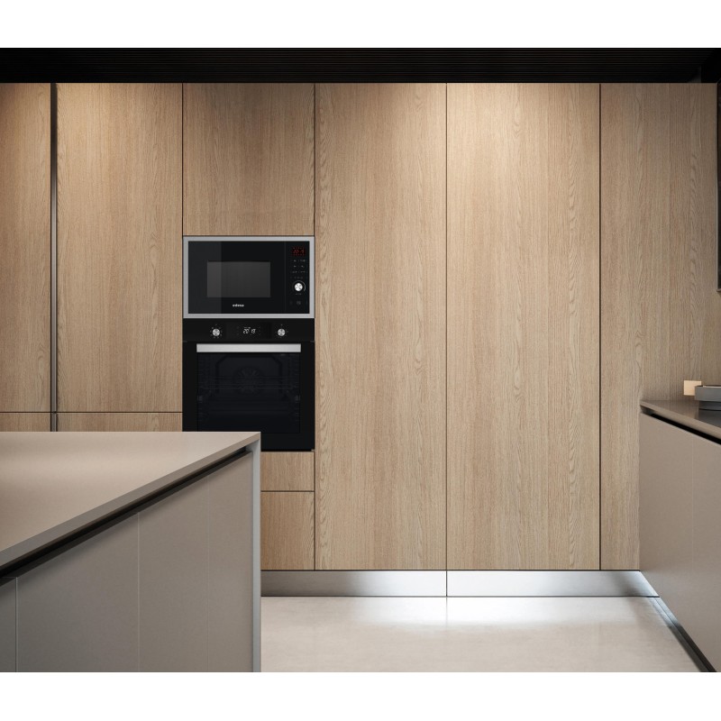 Horno Edesa EOE7040BKA, multifunción plu