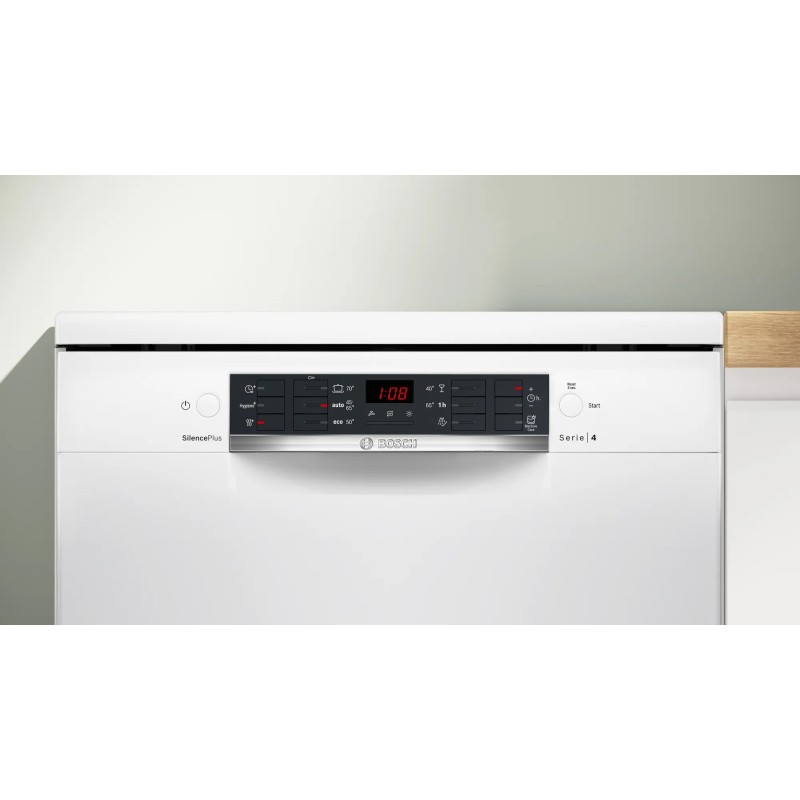 Bosch SMS46KW02E, Lavavajillas, E, Libre