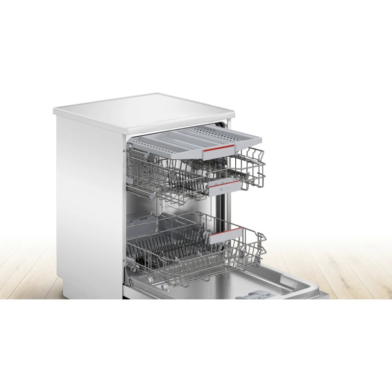 Bosch SMS46KW02E, Lavavajillas, E, Libre