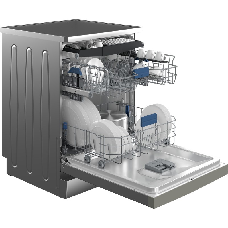 Lavavajillas Beko BDFN26550XC, Panel de 