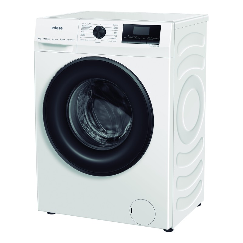 Lavadora Edesa EWF8402WH,  8 kilos. , 1.