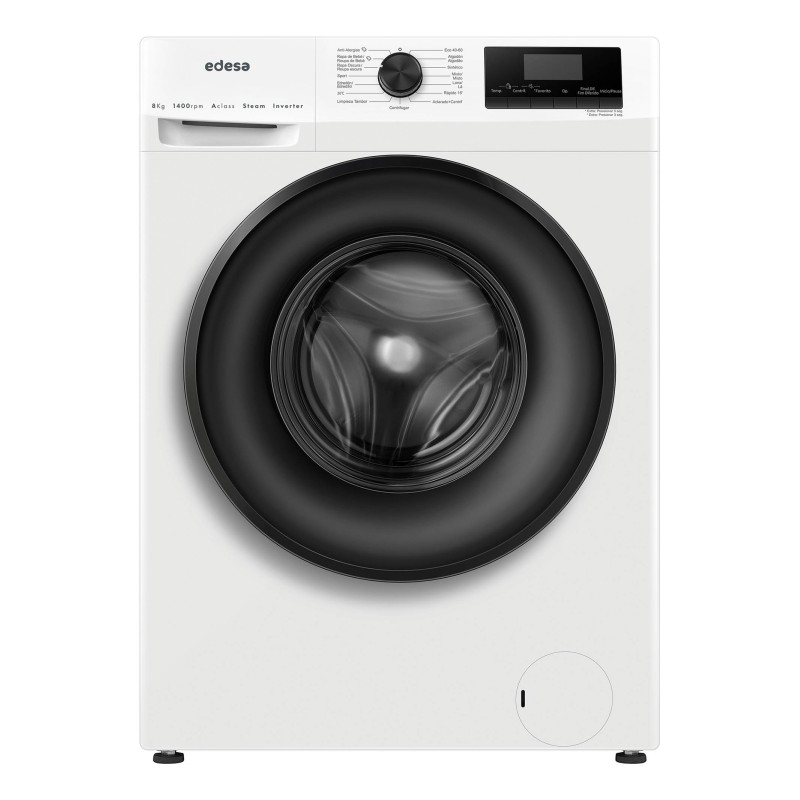Lavadora Edesa EWF8402WH,  8 kilos. , 1.