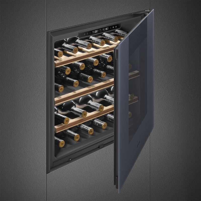 Vinoteca INT Smeg CVI129G, Integración, 