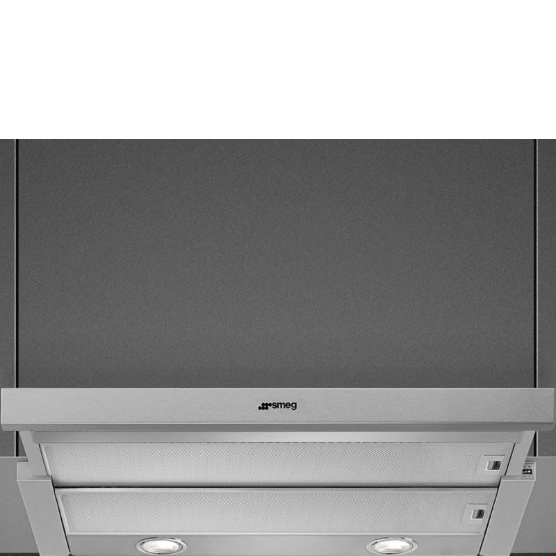 Campana Smeg KSET600XE,  Telescopica, Es