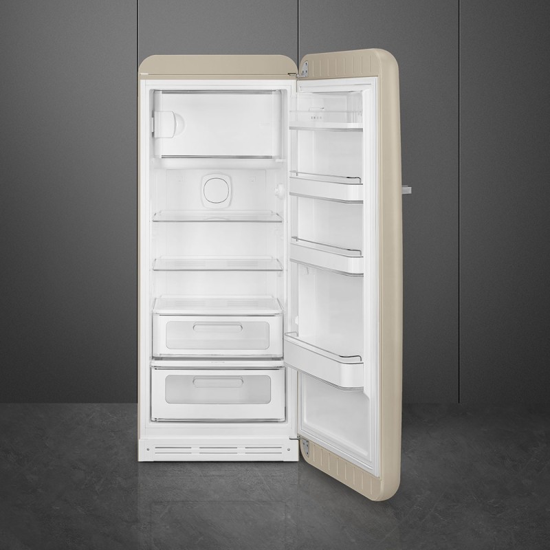 Frig 1p Smeg FAB28RDPP6, 50' Style, Vent