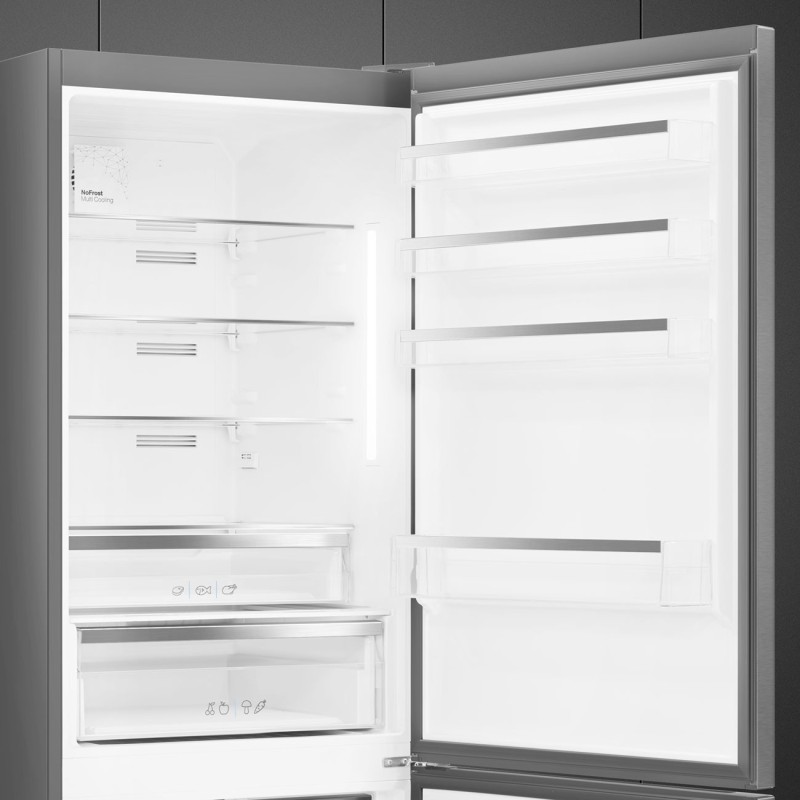 Combi Smeg FC48XDNE, ancho 70 cm, Inox, 