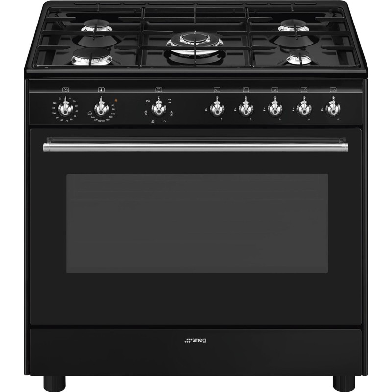 Cocina Smeg CX91GMBL,  90x60 cm, Concert