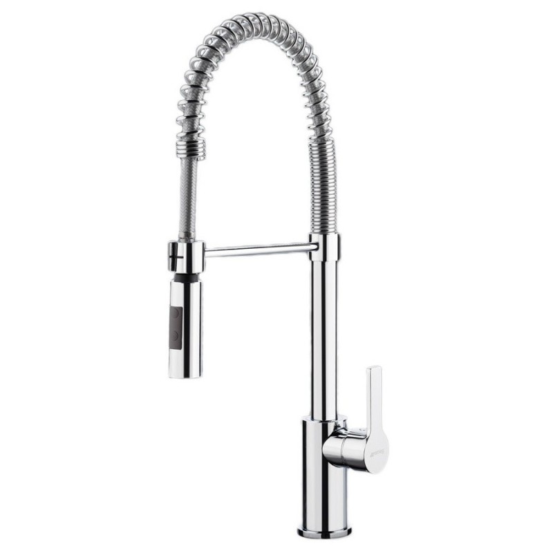 Grifo Smeg MID5CR, monomando cromado. Ca