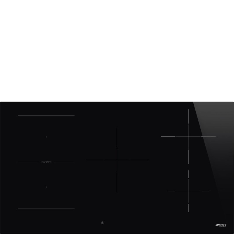 Induccion Smeg SI1M4954D,  Negro, Negro,