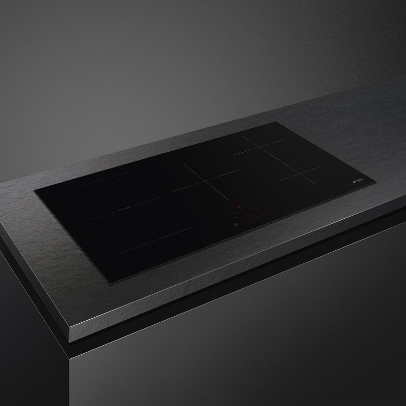 Induccion Smeg SI1M4954D,  Negro, Negro,
