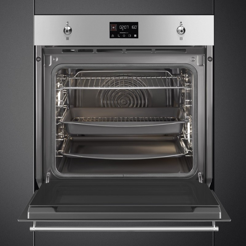 Horno Smeg SOP6302TX, 60 cm, Clásica, Ac