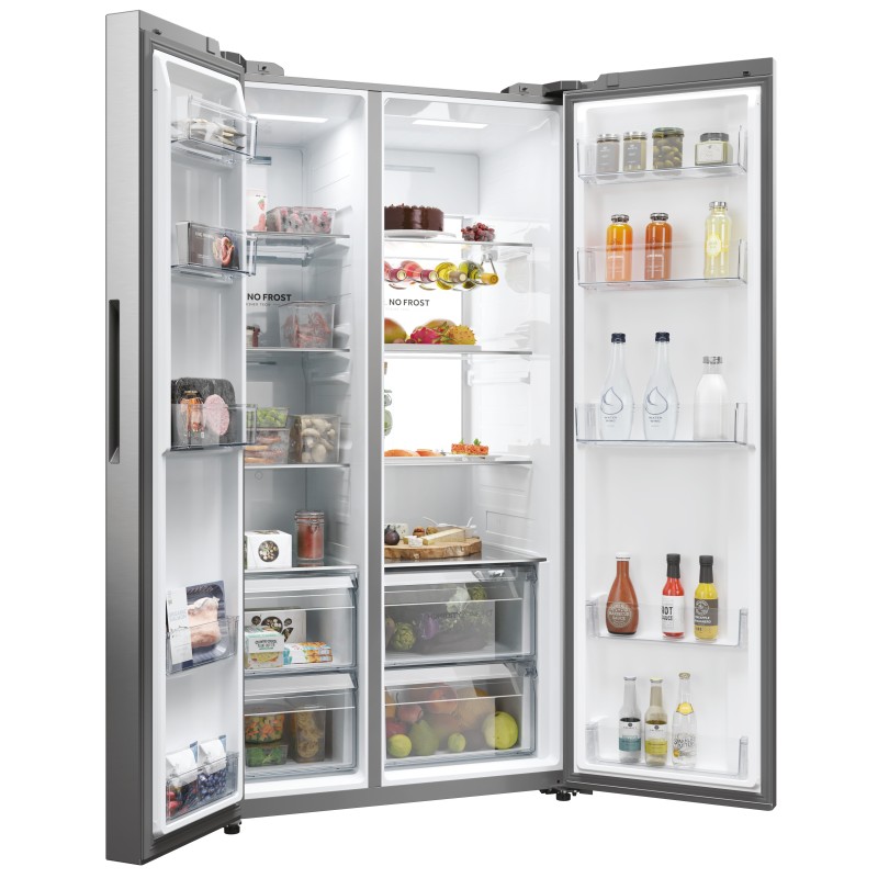 Americano Haier HSW79F18ANMM, Side by Si