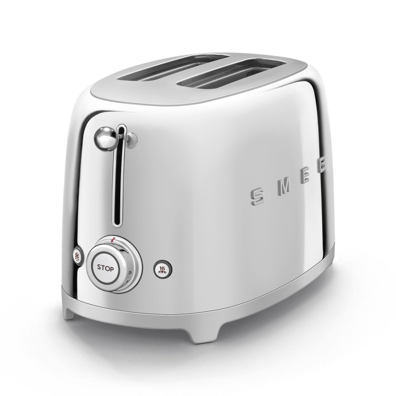 Tostador Smeg TSF01SSEU, 50' Style, Crom