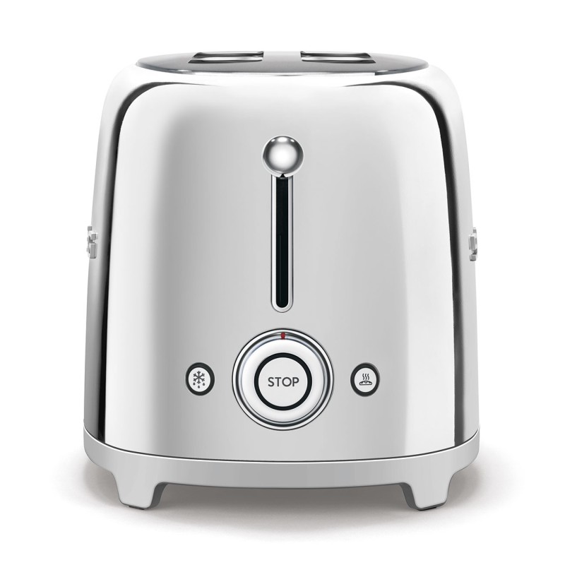 Tostador Smeg TSF02SSEU, 50' Style, Crom