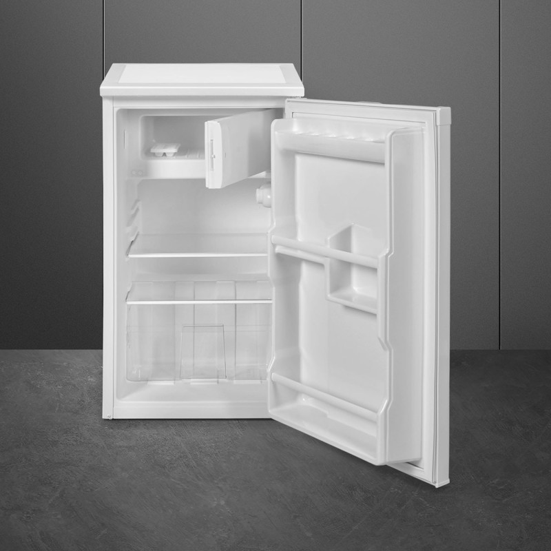 Frig 1p Smeg FS08EW, Libre instalación, 