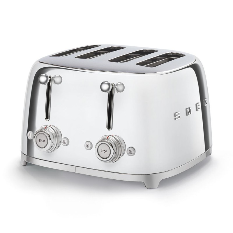 Tostador Smeg TSF03SSEU, 50' Style, Crom