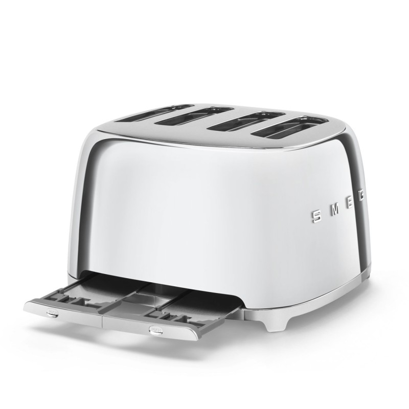 Tostador Smeg TSF03SSEU, 50' Style, Crom
