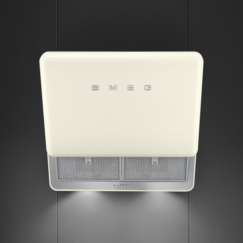Campana Smeg KFAB75CR, Inclinada, Materi