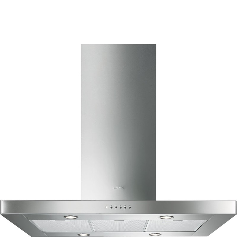 Campana Smeg KI90XE,  isla, Estetica Uni