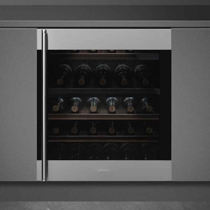 Vinoteca INT Smeg CVI338RX3, Integración