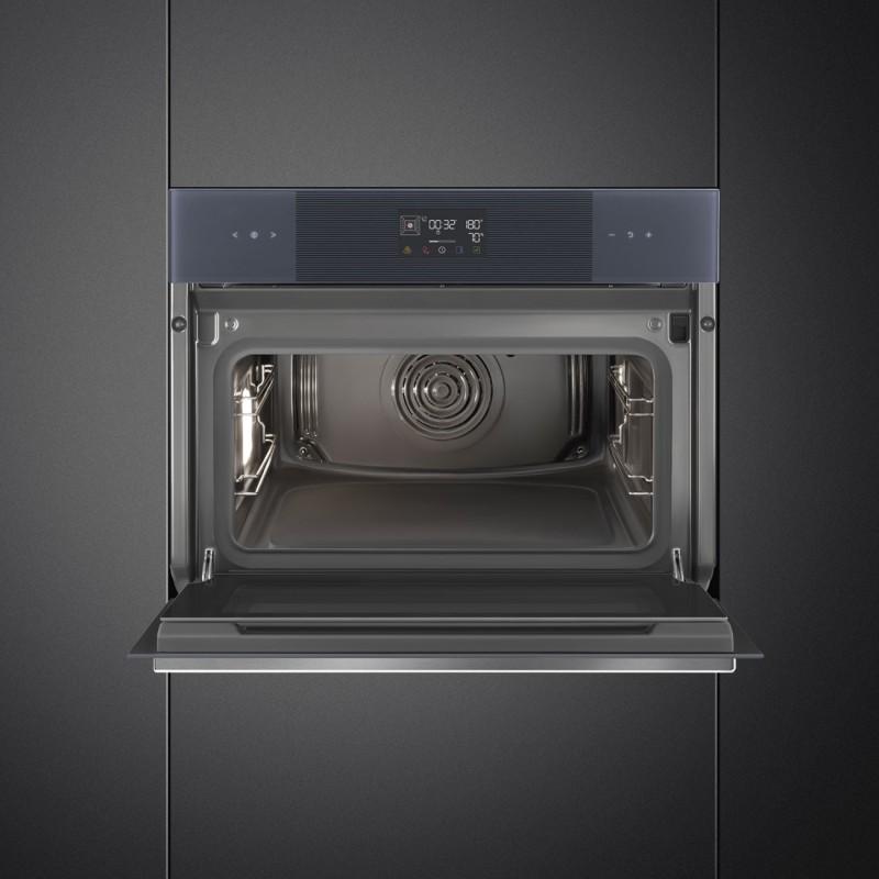 Horno Smeg SO4102S3G, Compacto 45 cm, Lí