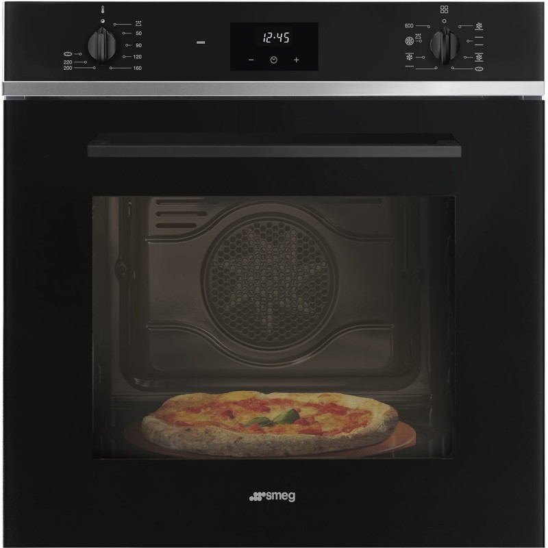 Horno Smeg SF6400PZB, termoventilado mul