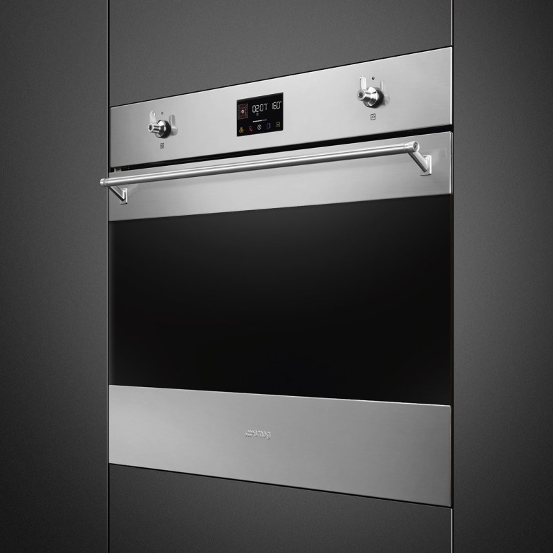 Horno Smeg SF7302TX, 70 cm, Clásica, Ace