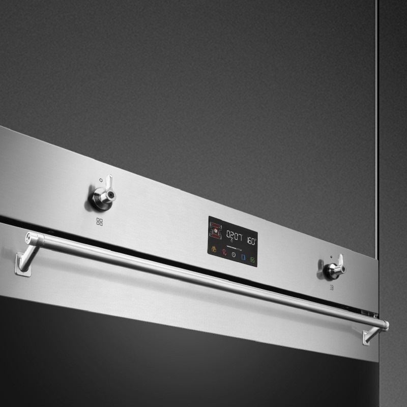 Horno Smeg SF7302TX, 70 cm, Clásica, Ace