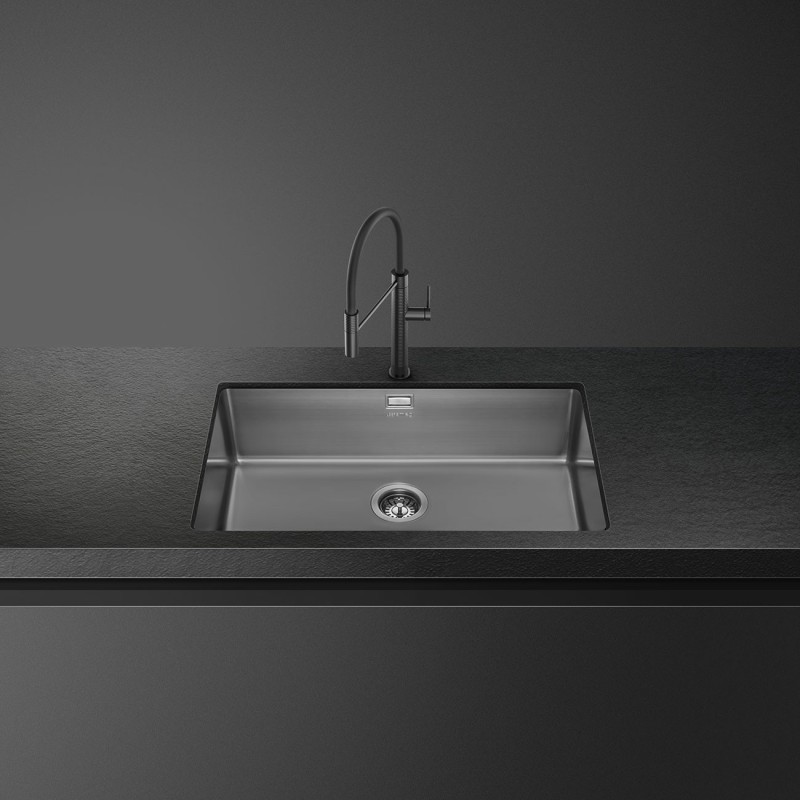 Grifo Smeg MID6DKX, monomando, Acero ino