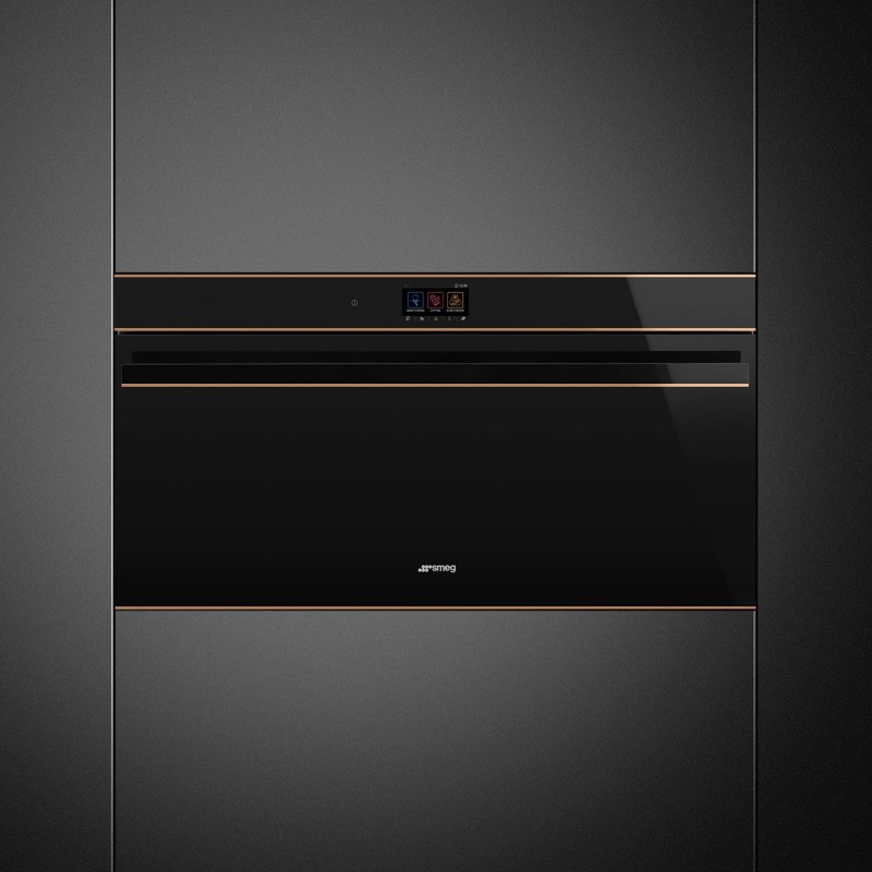 Horno Smeg SFPR9604TNR, Fondo reducido, 