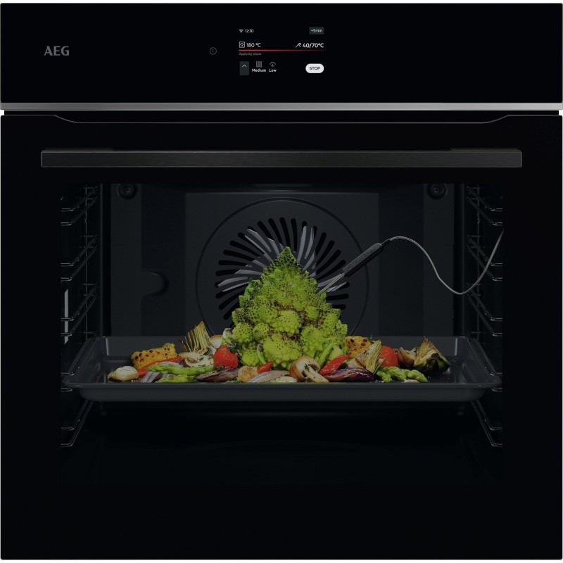 Horno AEG TE8PB731AB, 71 litros, MealAss