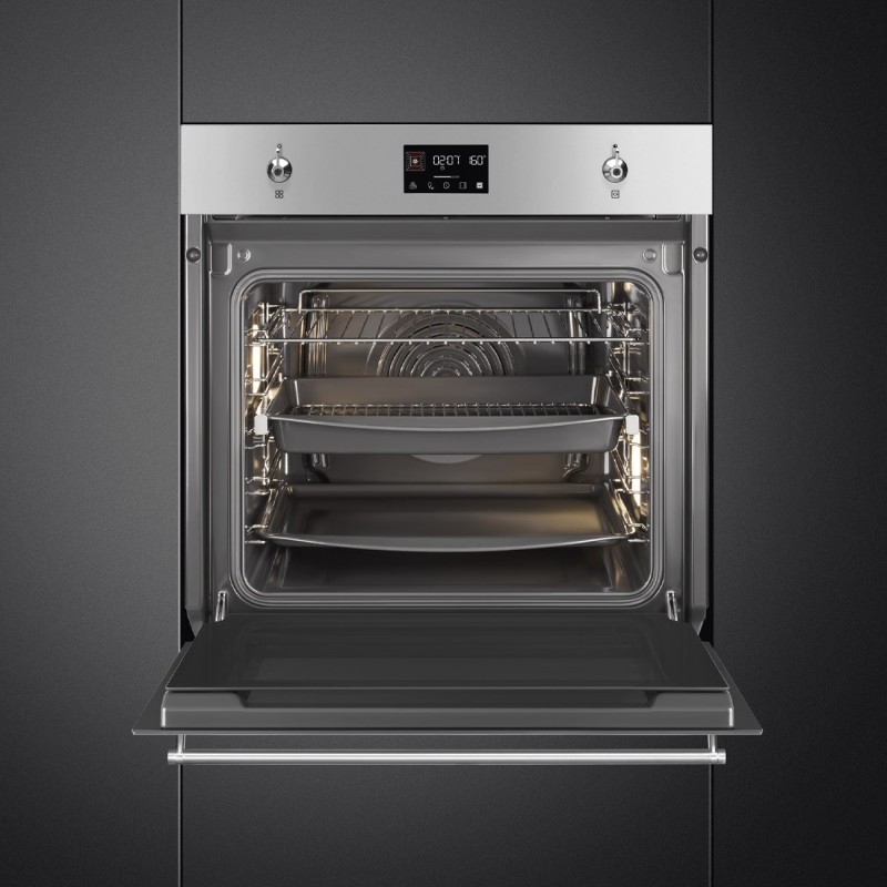 Horno Smeg SO6302TX, 60 cm, Clásica, Ace