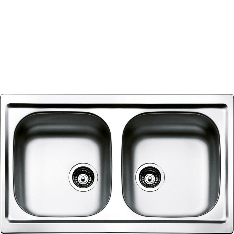 Fregadero Smeg LYP792, sobre encimera, A