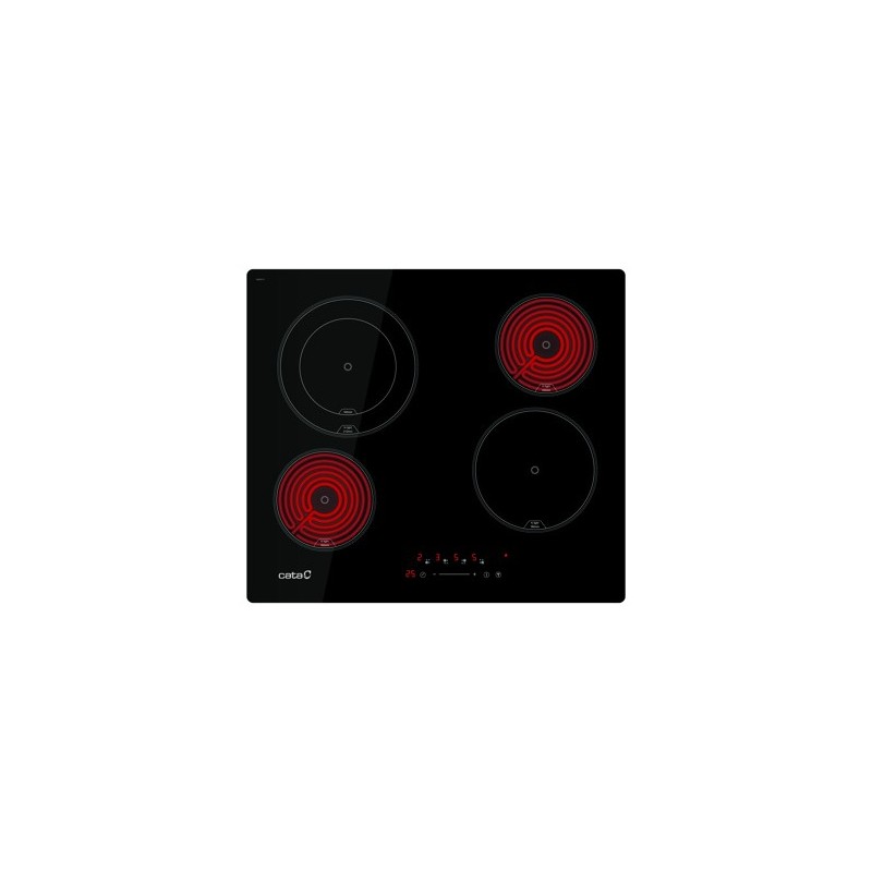 Vitro Cata TT-6004 BK, 4 zonas de cocció