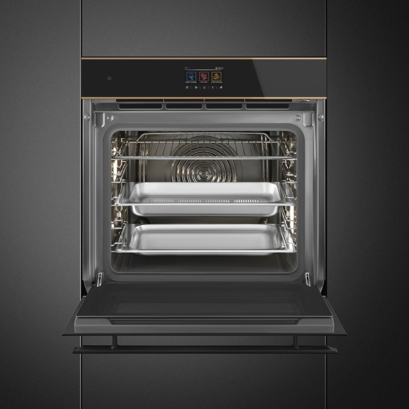 Horno Smeg SO6604S4PNR, 60 cm, Dolce Sti