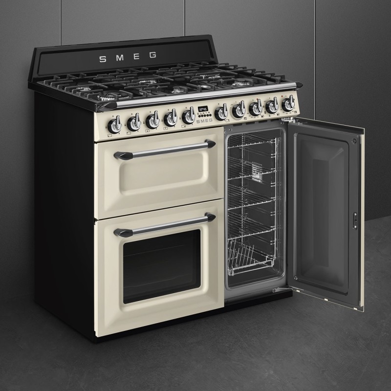Cocina Smeg TR93P,  Victoria, color crem