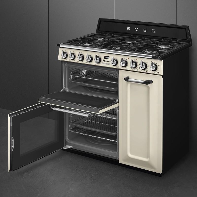 Cocina Smeg TR93P,  Victoria, color crem