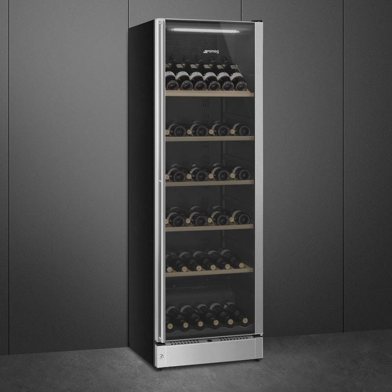 Vinoteca Smeg SCV115G, Libre instalación