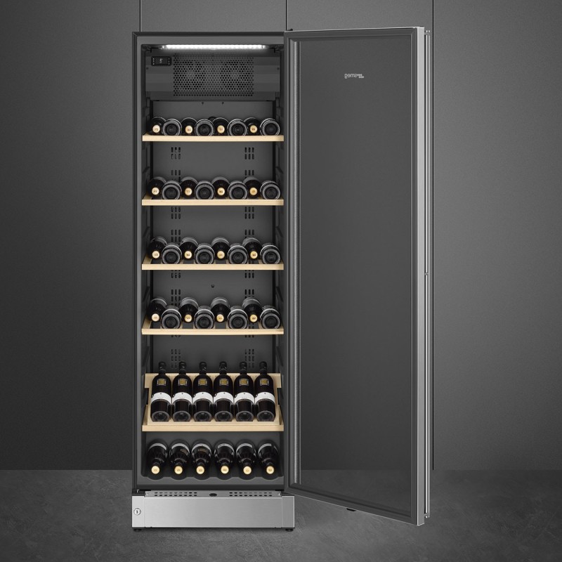 Vinoteca Smeg SCV115G, Libre instalación