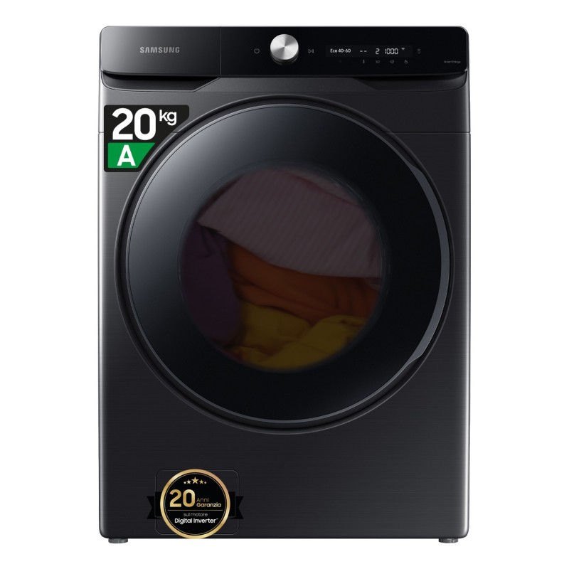 Lavadora Samsung WF20DG8650BVU3, A, 20 K