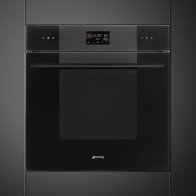 Horno + Micro Smeg SO6102M2B3, 60 cm, Lí