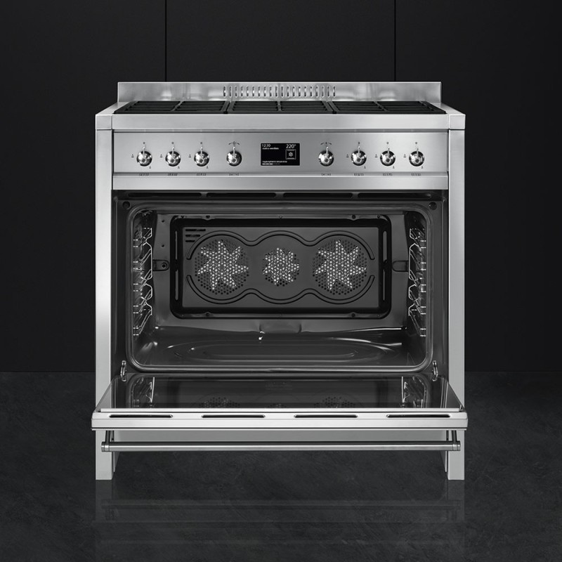 Cocina Smeg A1-9,  90x60 cm, Opera, Acer