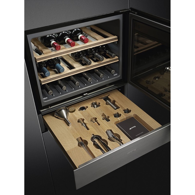Cajón Somelier Smeg CPS315X,  Estética C