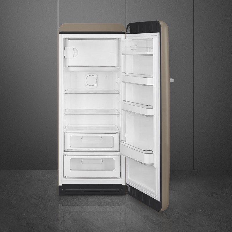 Frig 1p Smeg FAB28RDTP6, 50' Style, Vent