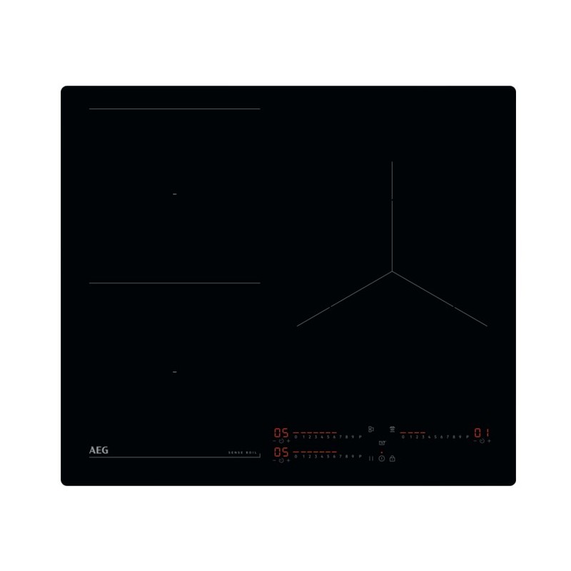 Induccion AEG TI63IQ10IB, Sense, 3 zonas