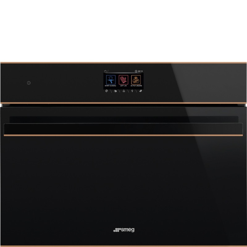 Horno Smeg SO4604S4PNR, Compacto 45 cm, 