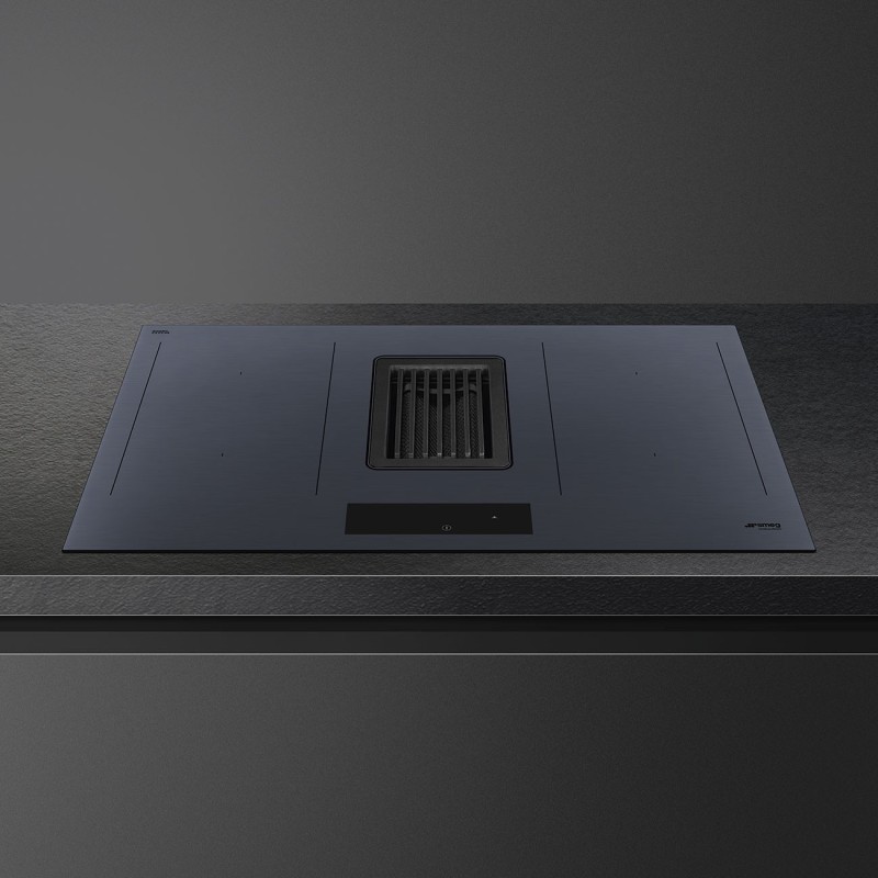 Induccion Smeg HOBD182DG,   con campana 