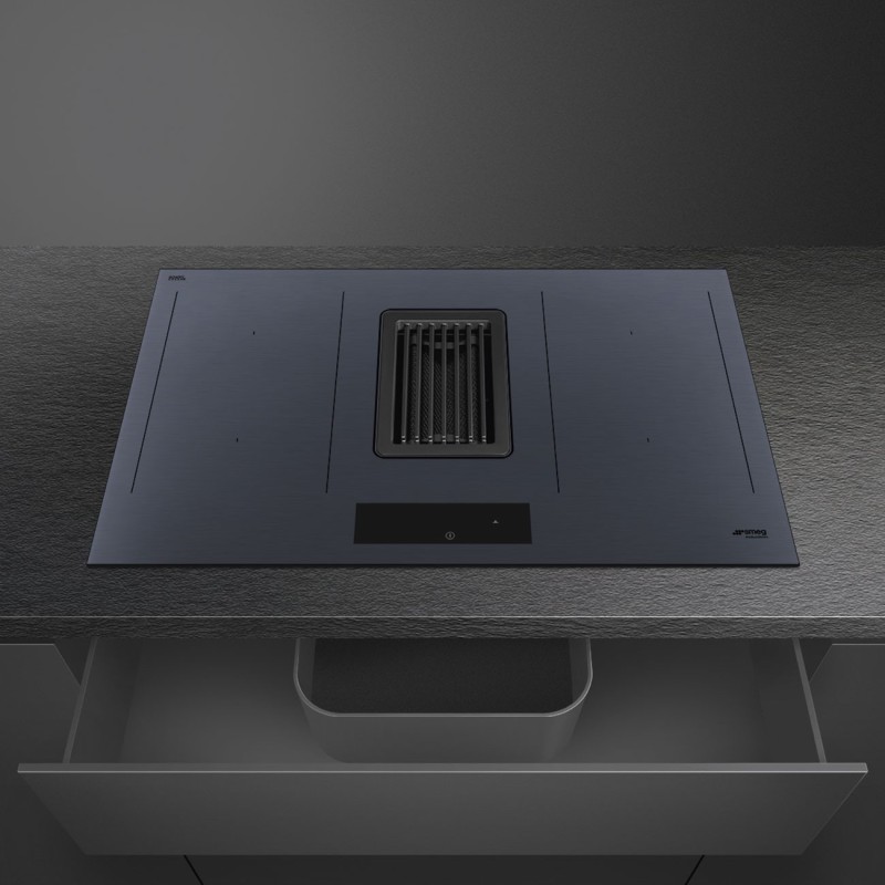 Induccion Smeg HOBD182DG,   con campana 