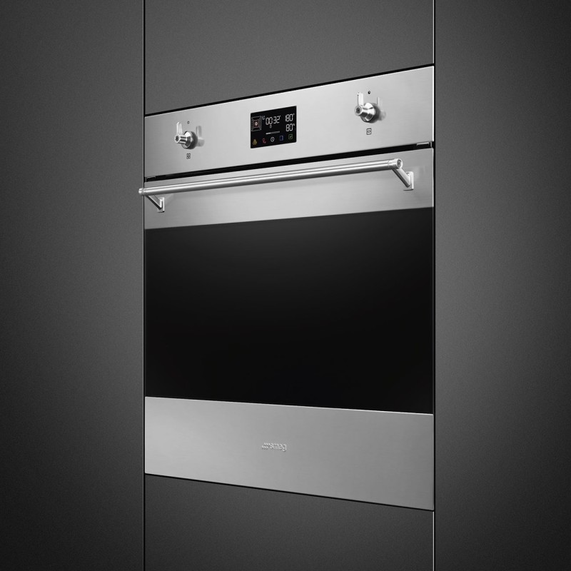 Horno Smeg SOP6302S2PX, 60 cm, Clásica, 
