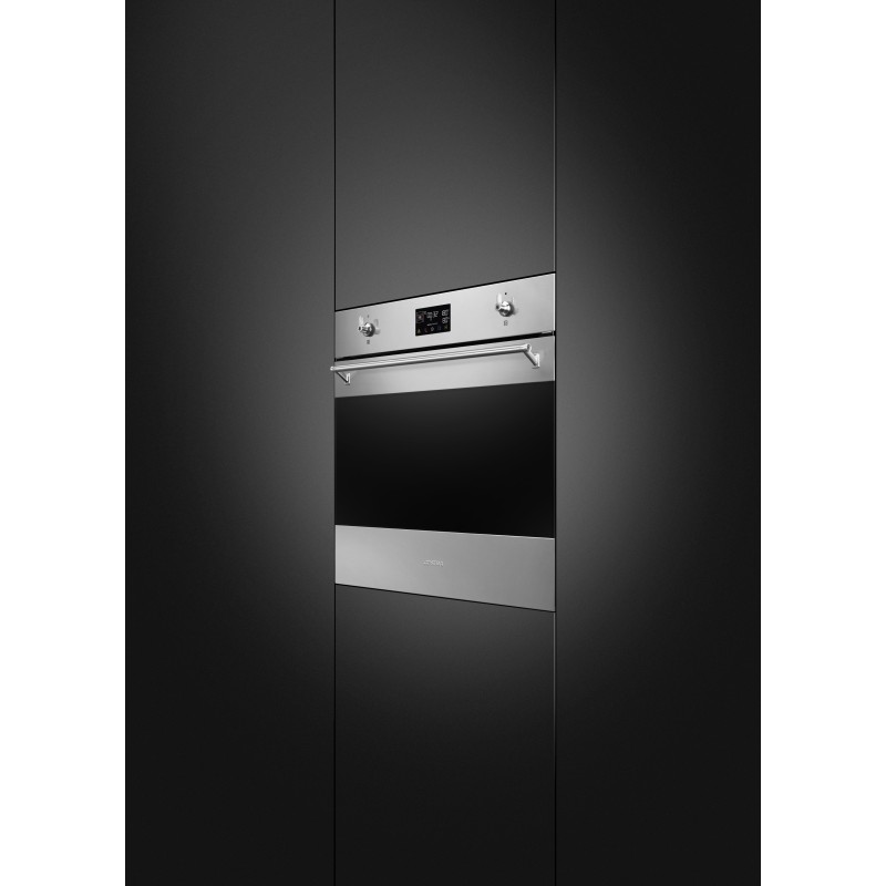 Horno Smeg SOP6302S2PX, 60 cm, Clásica, 